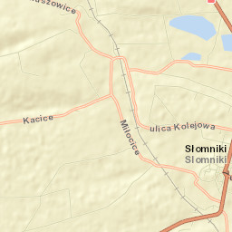Słomniki Street Map