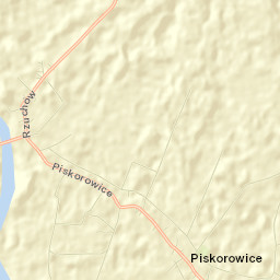 Piskorowice Street Map