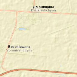 Yahotyns’kyy Rayon Street Map