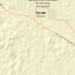 Erzin Street Map