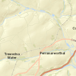 Perranwell Street Map
