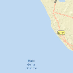 Le Crotoy Street Map