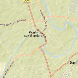 Pont-sur-Sambre Street Map