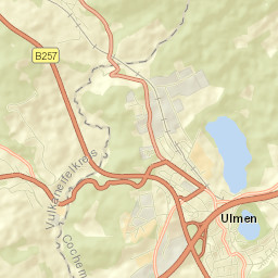 Ulmen Street Map