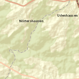 Nörtershausen Street Map