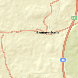 Hammersbach Street Map