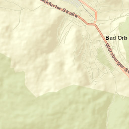 Bad Orb Street Map