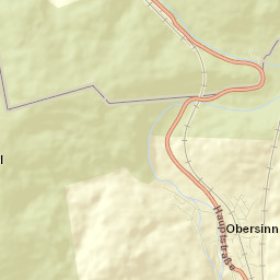 Obersinn Street Map