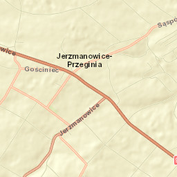 Jerzmanowice Street Map