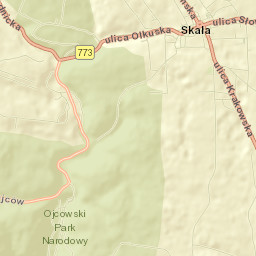 Skała Street Map