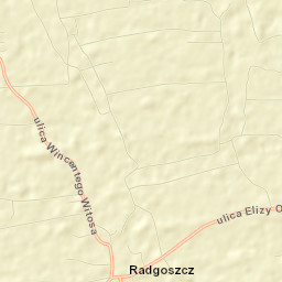 Radgoszcz Street Map