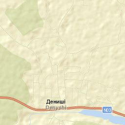 Denyshi Street Map