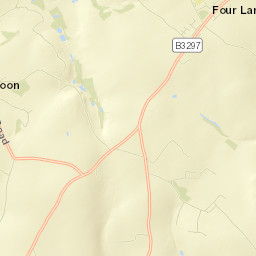 Four Lanes Street Map