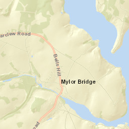 Mylor Bridge Street Map