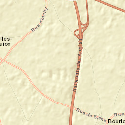 Bourlon Street Map