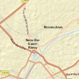 Neuville-Saint-Rémy Street Map