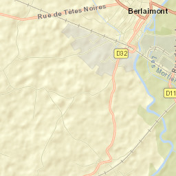 Berlaimont Street Map