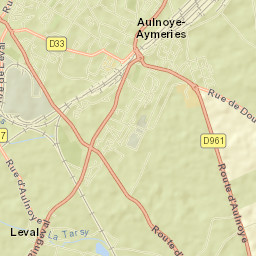 Aulnoye-Aymeries Street Map
