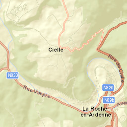 La Roche-en-Ardenne Street Map