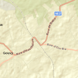 Gouvy Street Map