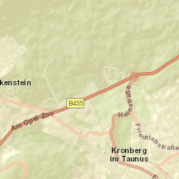 Kronberg Street Map