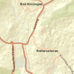 Bad Kissingen Street Map