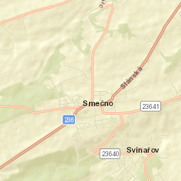 Smečno Street Map