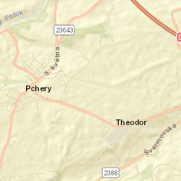 Pchery Street Map