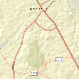 Solnice Street Map