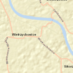 Wietrzychowice Street Map