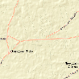 Gruszów Wielki Street Map