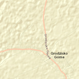Grodzisko Górne Street Map