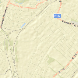 Valuyki Street Map