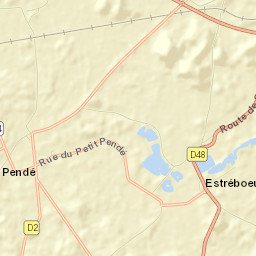 Pendé Street Map