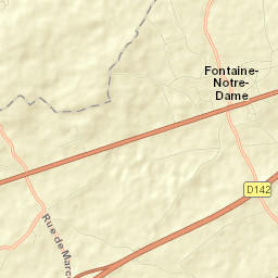 Fontaine-Notre-Dame Street Map