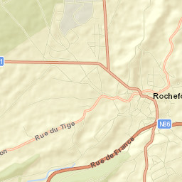 Rochefort Street Map