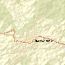 Gondershausen Street Map