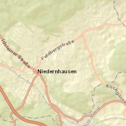 Niedernhausen Street Map