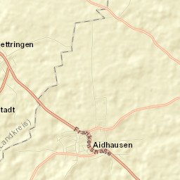 Aidhausen Street Map