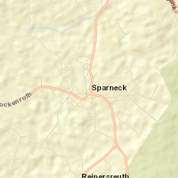 Sparneck Street Map
