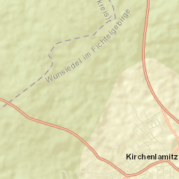 Kirchenlamitz Street Map