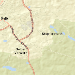 Selb Street Map