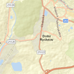Dolní Rychnov Street Map