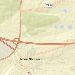 Nové Strašecí Street Map