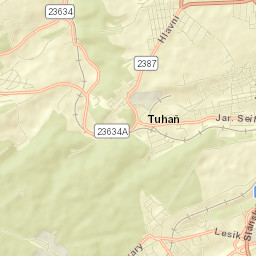 Vinařice Street Map