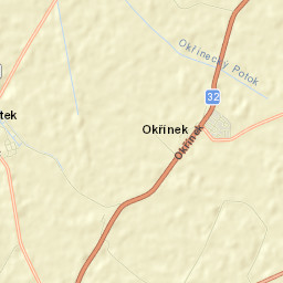 Okres Nymburk Street Map
