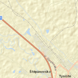 Týniště nad Orlicí Street Map