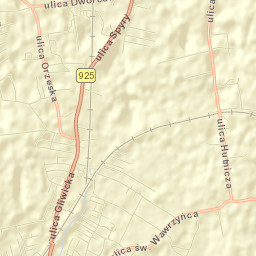 Orzesze Street Map