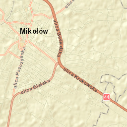 Mikołów Street Map