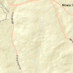 Filipowice Street Map